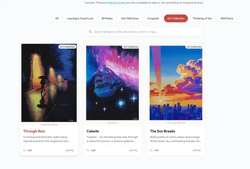 New for August: Our Art Collection and New Artists